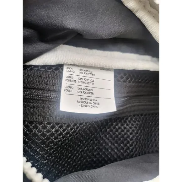 Nike x Olivia Kim Heritage Faux Fur Waist Bag Fanny Pack CT7959-010 - Picture 10 of 11